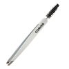 2 In 1 Slant Lash Tweezers With Eyebrow Brush BBT012