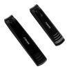 Black Stainless Steel Fingernails Clippers with Leather Case BNC056