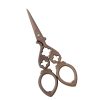 Calabash Embroidery Scissors with Bronze 4.8 Inch AEB019