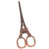 Eiffel Tower Embroidery Scissors with Rose Copper 5.5 Inch AEB022