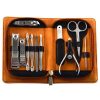 Professional Nail Tools Manicure & Pedicure Set 11PCS with PU Case BMS008