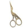 Small Crane Embroidery Scissors with Aeneous AEB011