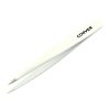 Stainless Steel Pointed Eyebrow Tweezers White Painting BBT004